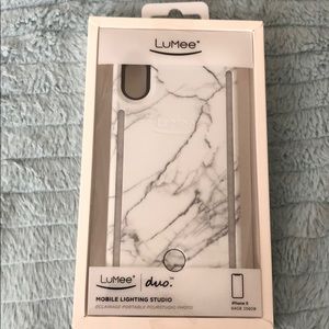 Brand new LuMee iPhone X case